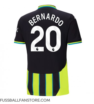 Manchester City Bernardo Silva #20 Replik Auswärtstrikot 2024-25 Kurzarm